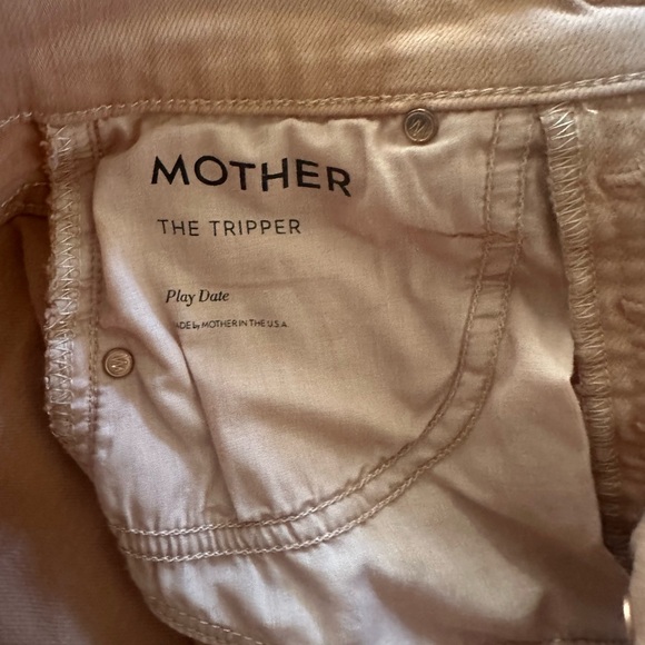 Mother The Tripper Toasted Nut Ankle Jeans Button Fly size 24 - Picture 8 of 12